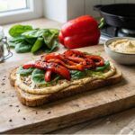 ZDRAVI RECEPTI: Toast s papriko in humusom